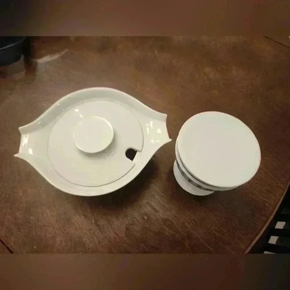 Mid Century Modern Paul McCobb SET Contempri Eclipse Jar AND Soup Bowl - Picture 3 of 5